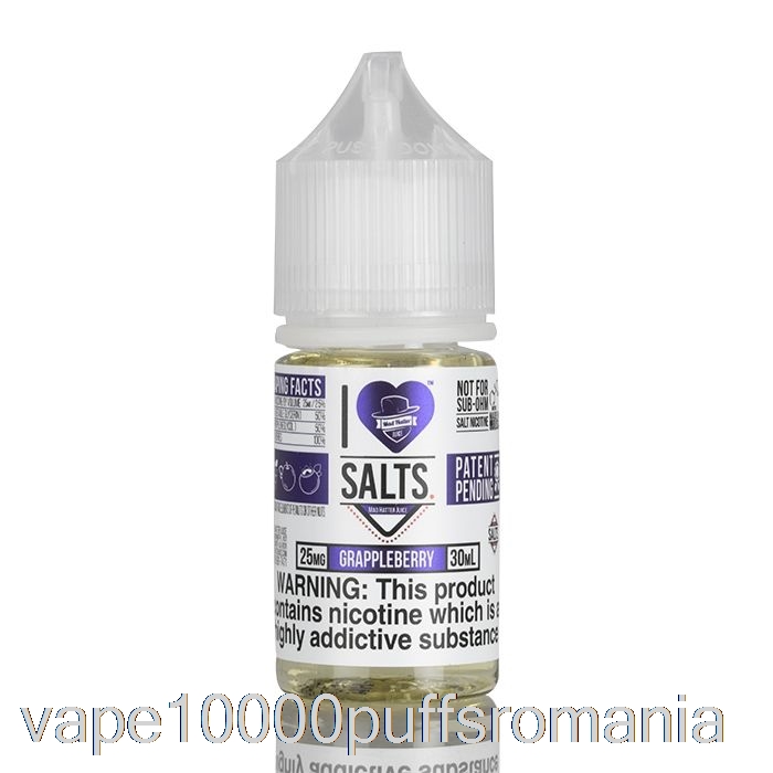 Vape Romania Grappleberry - Iubesc Sarurile - 30ml 50mg